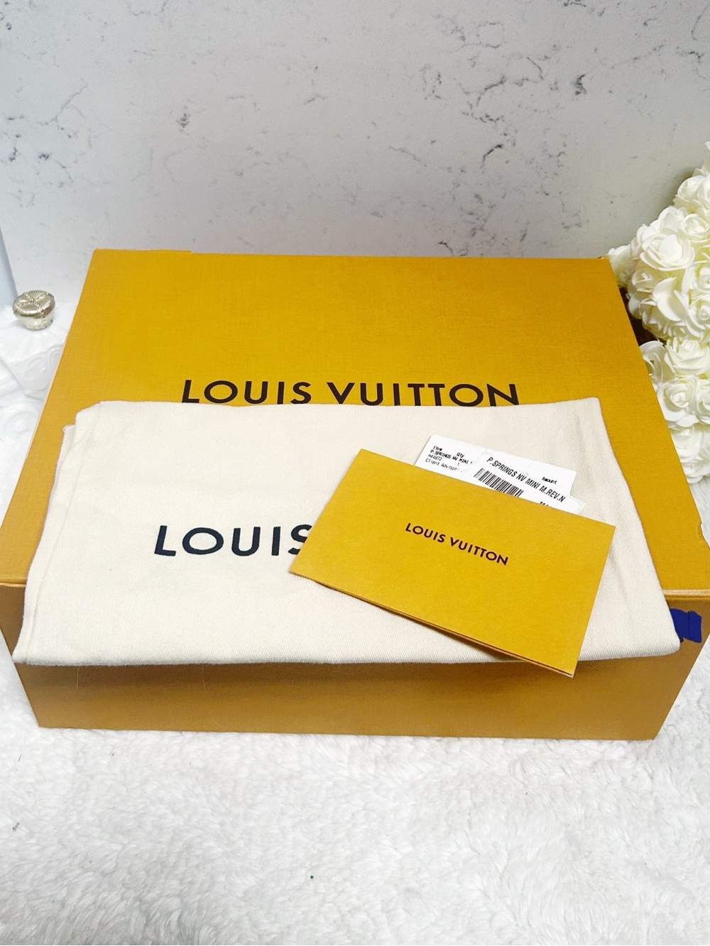 Authentic Louis Vuitton Reverse Monogram Palm Springs Mini Backpack / Bag - Picture 14 of 16